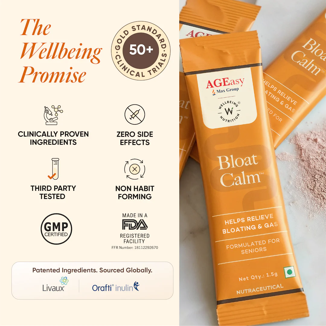 Bloat Calm | Bloating & Gas Relief | For Seniors | 15 Sachets - Image 9