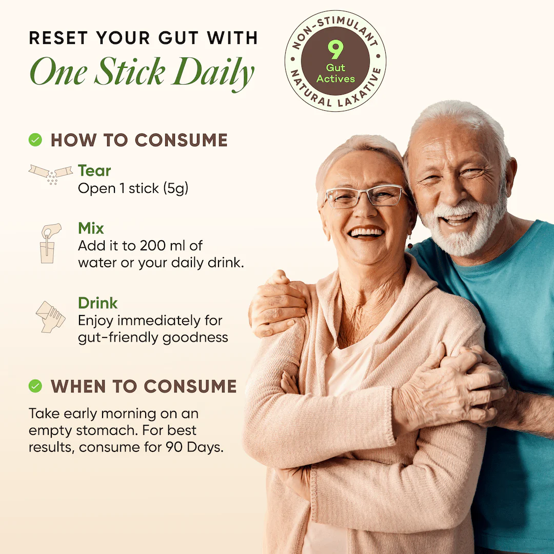 Consti Calm | Constipation Relief & Digestive Comfort | For Seniors | 20 Sachets - Image 6