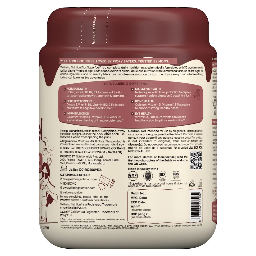 Kids Superfuel | Milk Chocolate | Nutrition Mix - Image 10