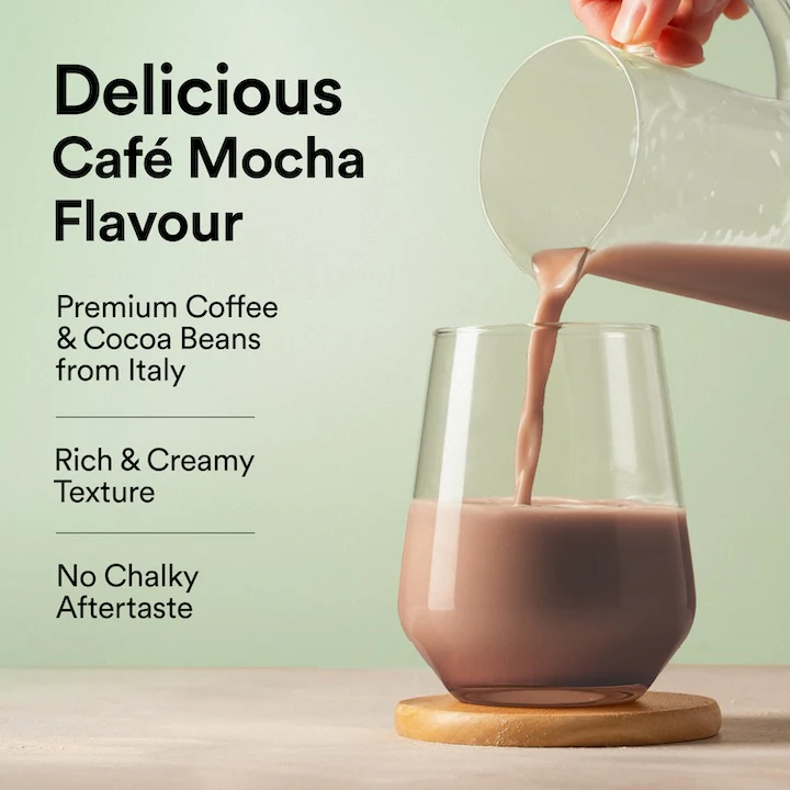 Vegan Protein 22g | 500g | 3B CFU Probiotics | Italian CafÂŽ Mocha - Image 6