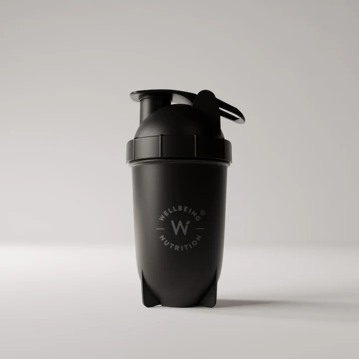 Wellbeing Nutrition Bullet Shaker ( Black ) - Image 8