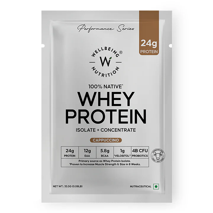 Whey Protein Blend Cappuccino Gift Sachet