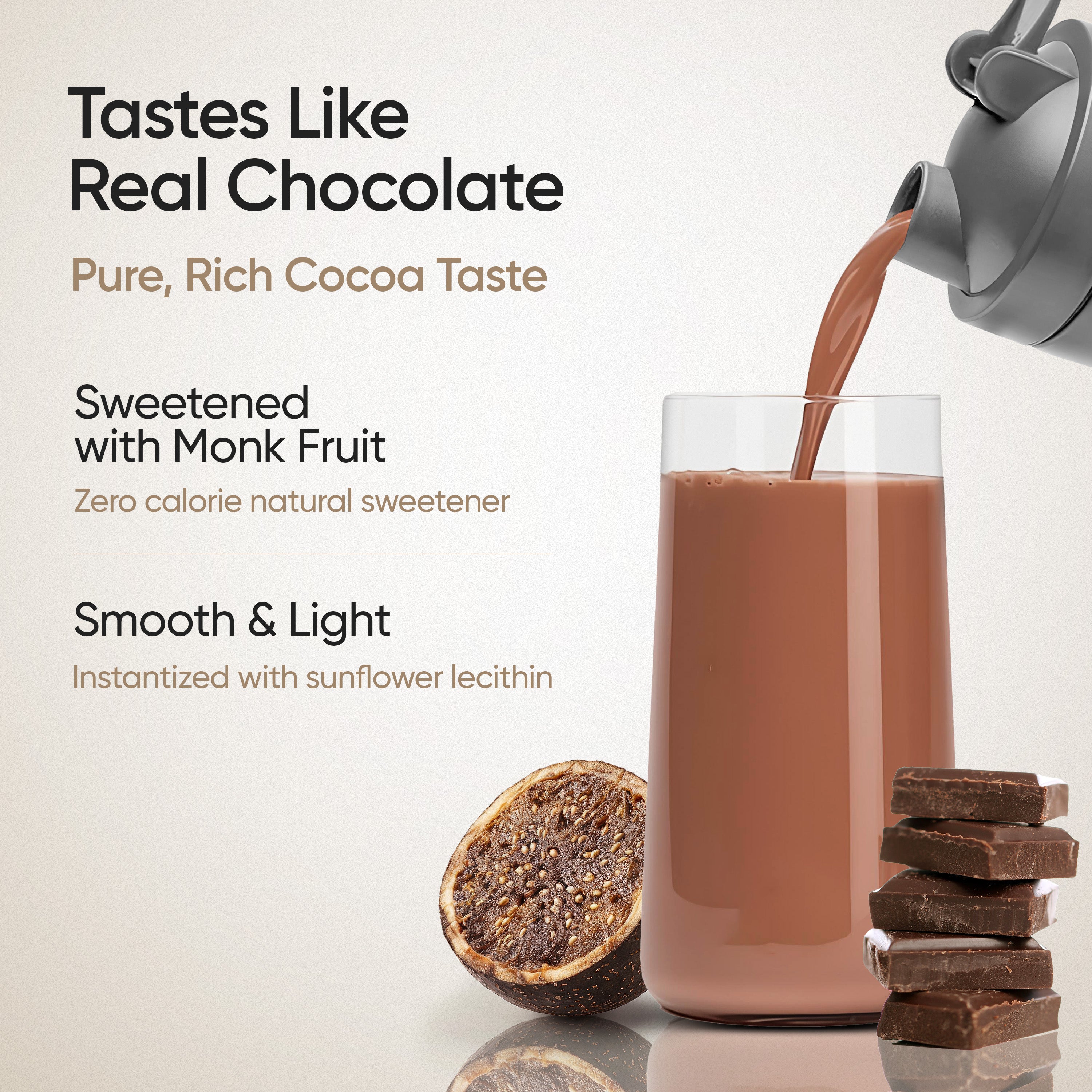 Whey Protein Isolate + Concentrate 24g | 1kg | 4B CFU Probiotics | Swiss Chocolate - Image 6
