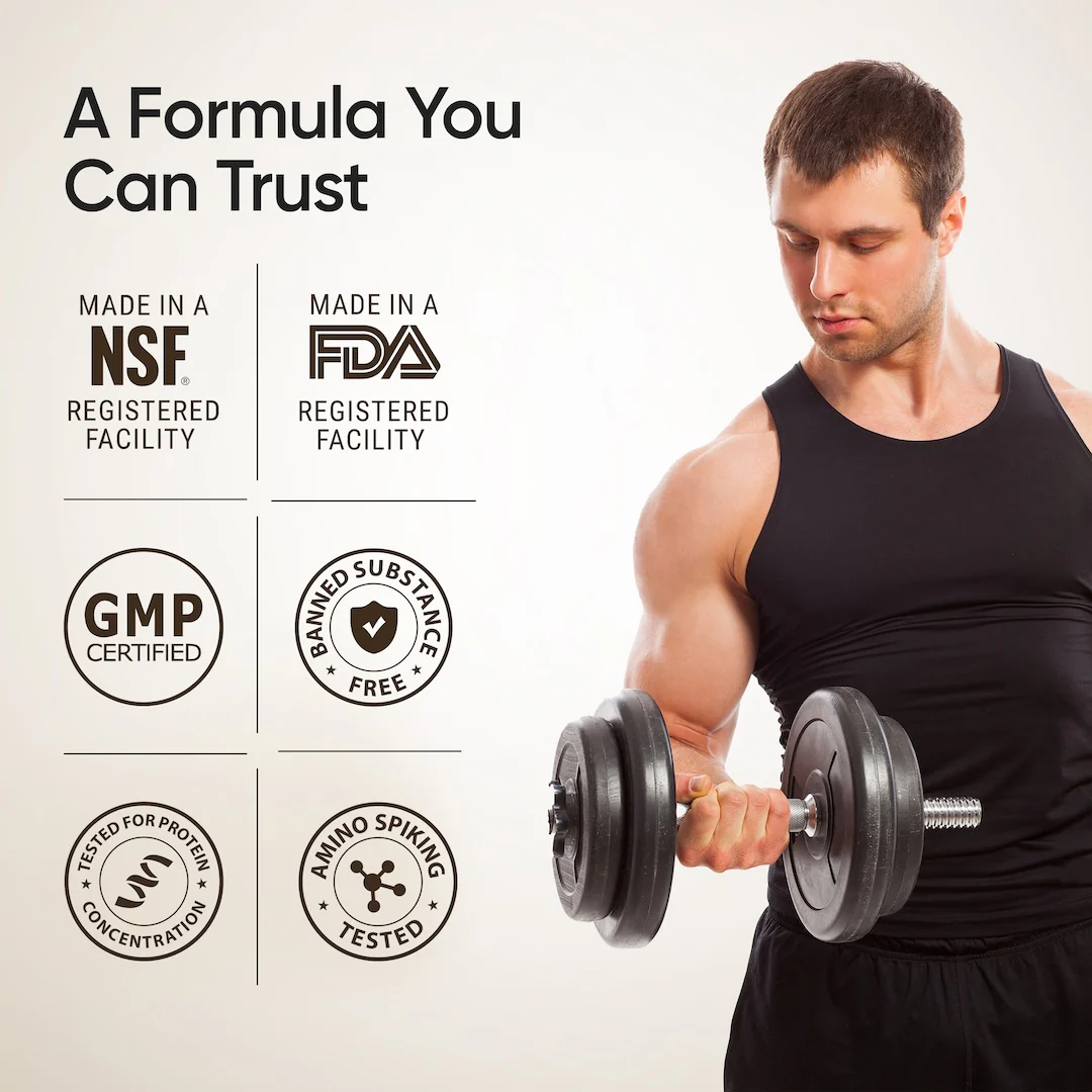 Whey Protein Isolate 26g | 1kg | 4B CFU Probiotics | Bourbon Vanilla - Image 10