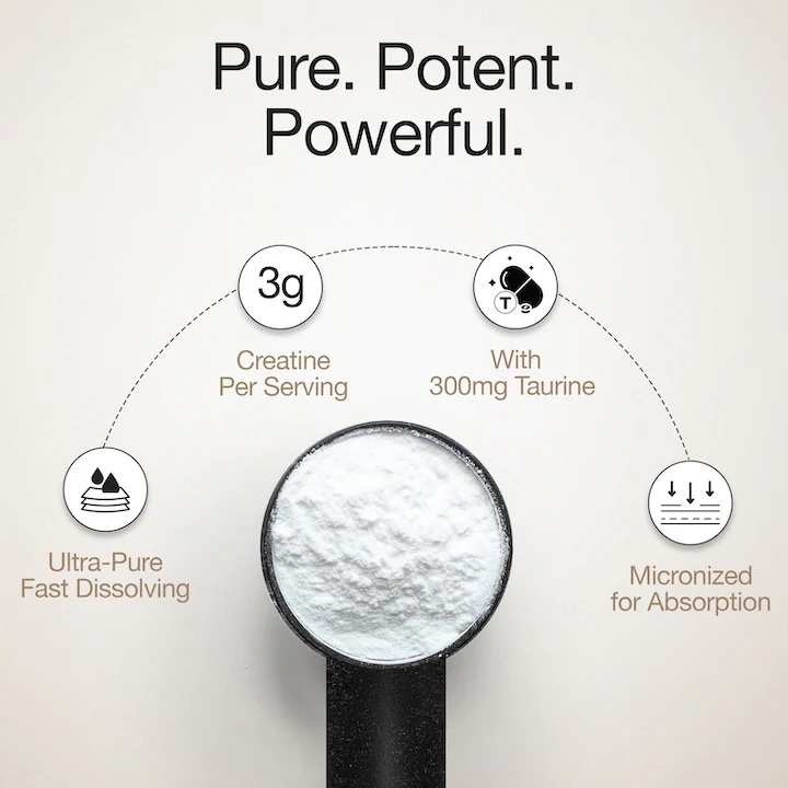 Whey Protein Isolate + Concentrate 24g | 1KG | 4B CFU Probiotics | Swiss Chocolate & Creatine Monohydrate Unflavored - Image 3